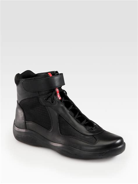 prada shoes men high top